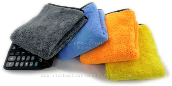 Bulk Fast Dry Car Washing Towels Exporter Coral Fleece Dual Pile Towels Wholesaler